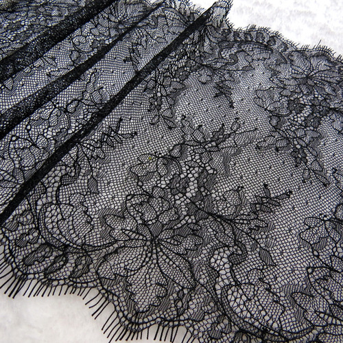 Factory 25cm Eyelash Edge Border Wholesale Curtain Lace Edge Lace Edge Fabric Lace Edge