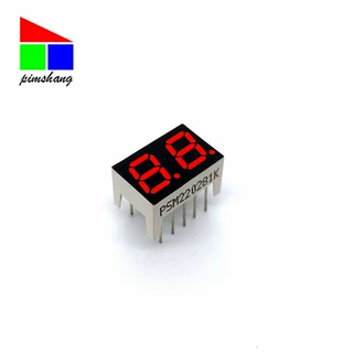 led 数码管 0.28英寸 2位红光数码管 2821共阴 高壳冰箱家用电器