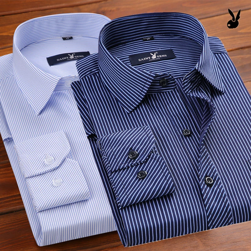 Shirt, for middle-aged man, floral print, Korean style