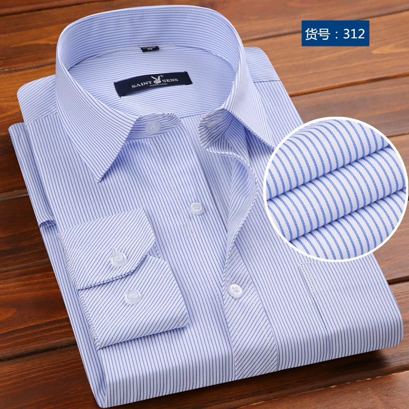 Shirt, for middle-aged man, floral print, Korean style