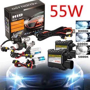 55W Avtomobil Ksenon Lampa Dəsti Hidh1H7 H4 Super Parlaq Fara