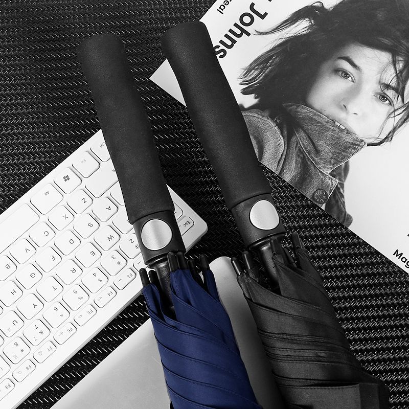 27 -inch straight umbrella automatically opens the full fiber wind anti -wind golf ceremony umbrella umbrella umbrella plus the logo advertising umbrella 3