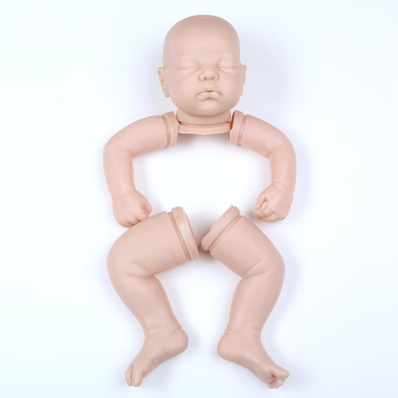 Simulación bebé muñeca molde DIY sin pintar muñeca kit renacer