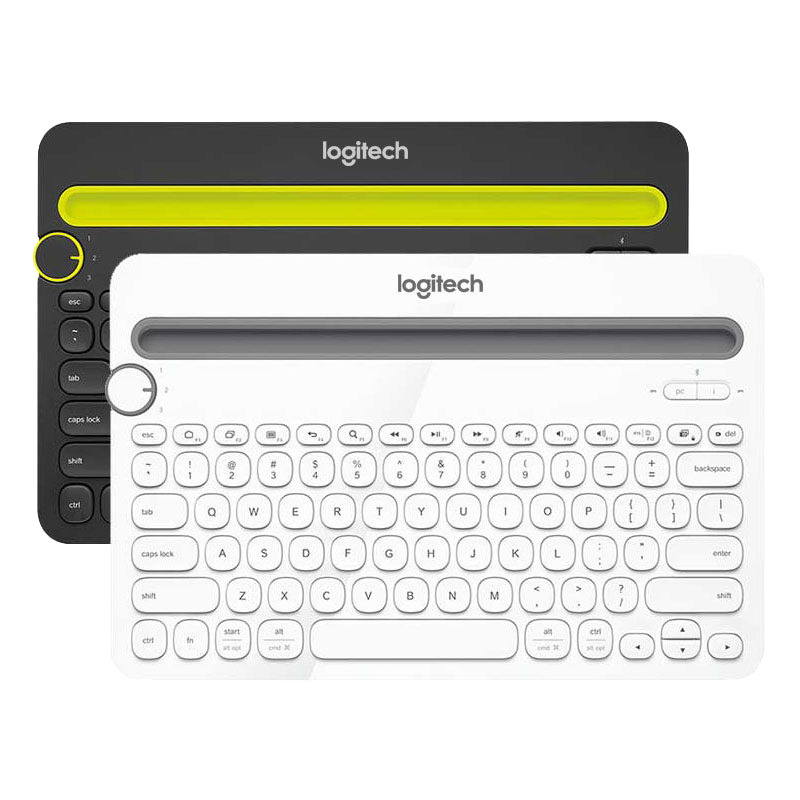 Suitable for Logitech K480 Wireless Bluetooth Keyboard, Mini and Portable, Can Be Connected to Mobile Phones, Android Tablets, and Computers