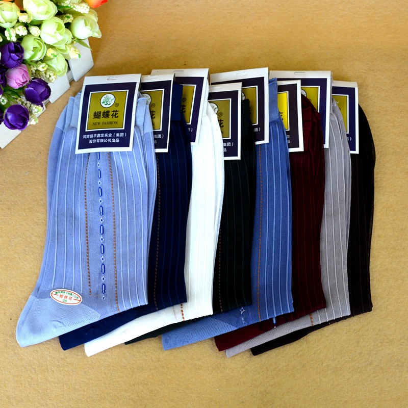 蝴蝶花 Old-fashioned tights, nylon socks, for middle age
