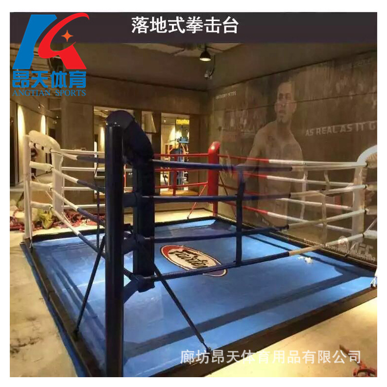Los fabricantes suministran Sanda anillo de boxeo Anillo de pie escritorio costilla anillo deportes suministros al por mayor