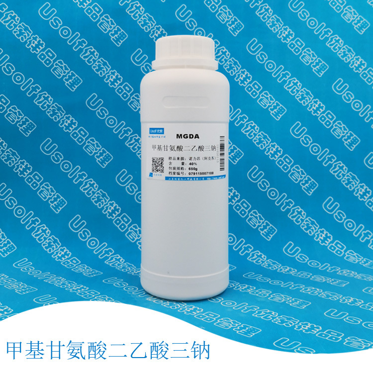 甲基甘氨酸二乙酸三钠 MGDA MGDA-3Na  M-40  650g/瓶  500g/袋