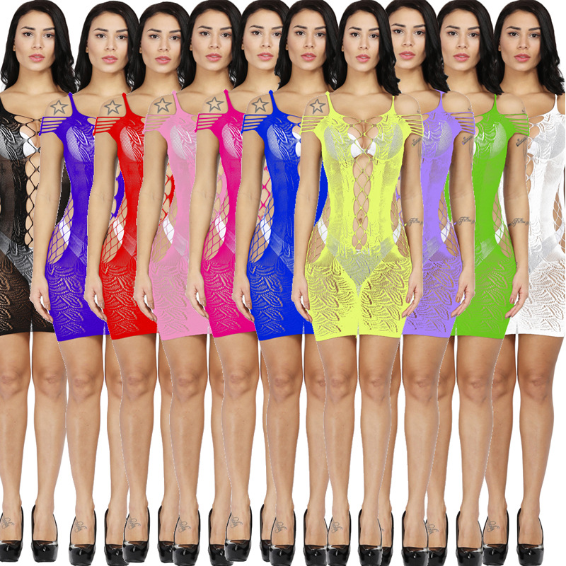sexy european and american style sexy underwear sexy stockings wholesale new mesh bodysuit factory direct sales w092