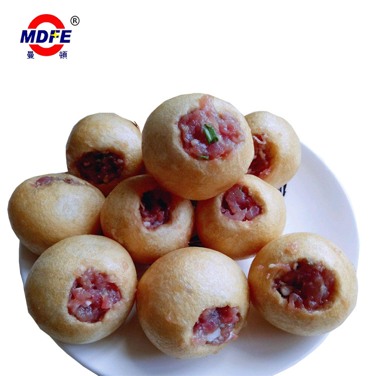 江苏特产清水油面筋注馅机 经济型油面筋塞肉机 肉馅分装计量准确