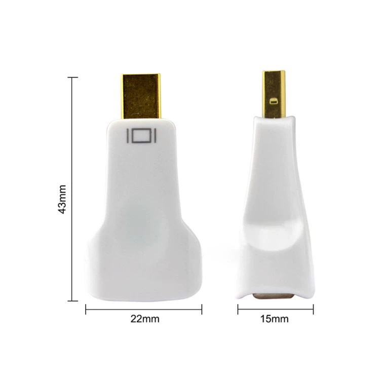 Мини DisplayPort на VGA ротор MINI DP к VGA конвертер адаптер
