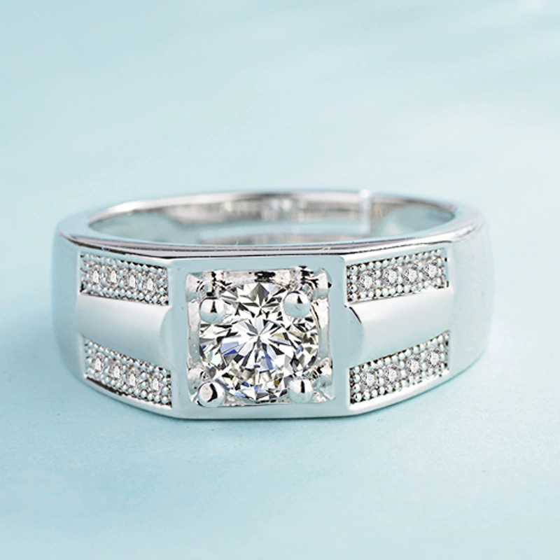 (Cross-border trading), wedding ring with zircon, accessory, Korean style