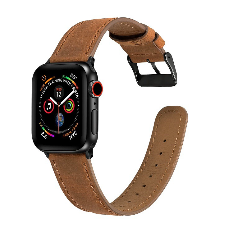 Apple, ремешок для часов, натуральная кожа