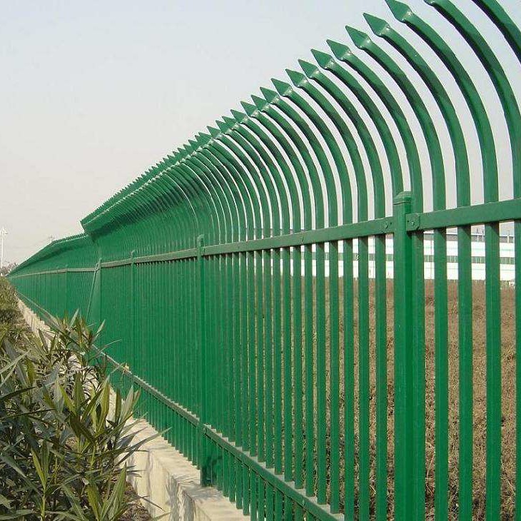 定 制锌钢护栏 铁艺围栏 小区围墙护栏庭院别墅学校锌钢围墙护栏