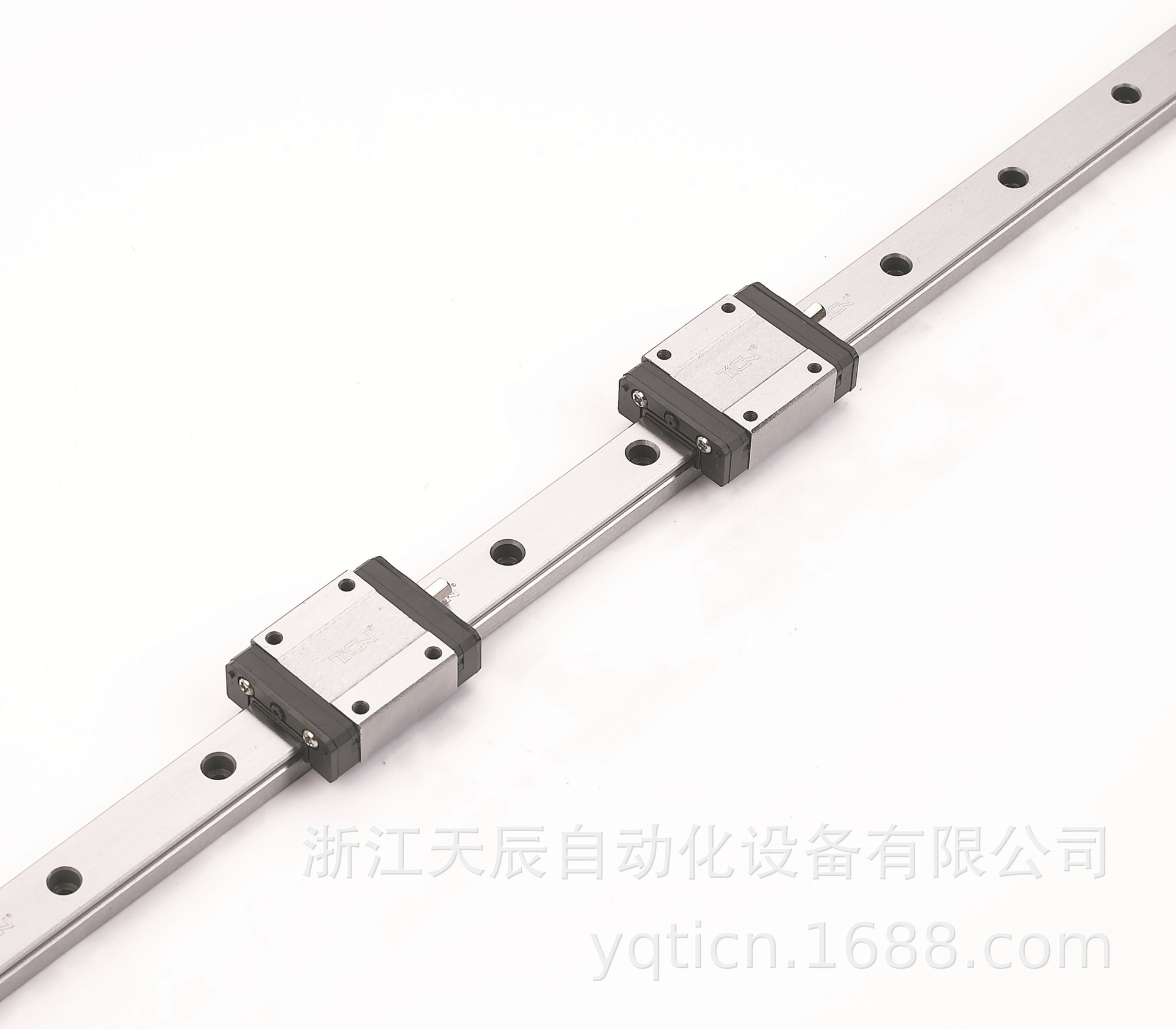 TICN 国产微型直线导轨滑块滑轨 MTN12-600C1 新款带保持