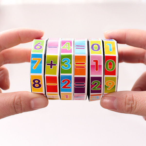 plastic Rubik's cube