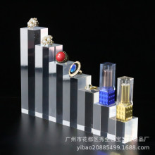 亚克力首饰展示架亚克力水晶柱珠宝首饰道具化妆品道具展台