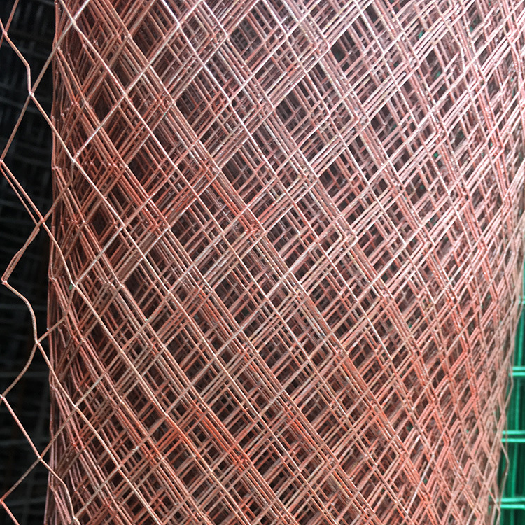 镀锌菱形粉墙钢板网建筑加固冲压拉伸墙体防开裂不锈钢钢板网