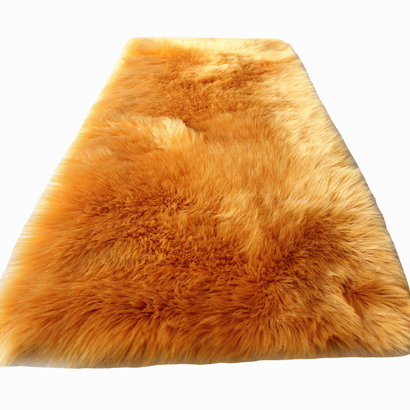 Amazon lana-como alfombra felpa color sólido nórdico alfombra cojín hogar sala de estar dormitorio manta