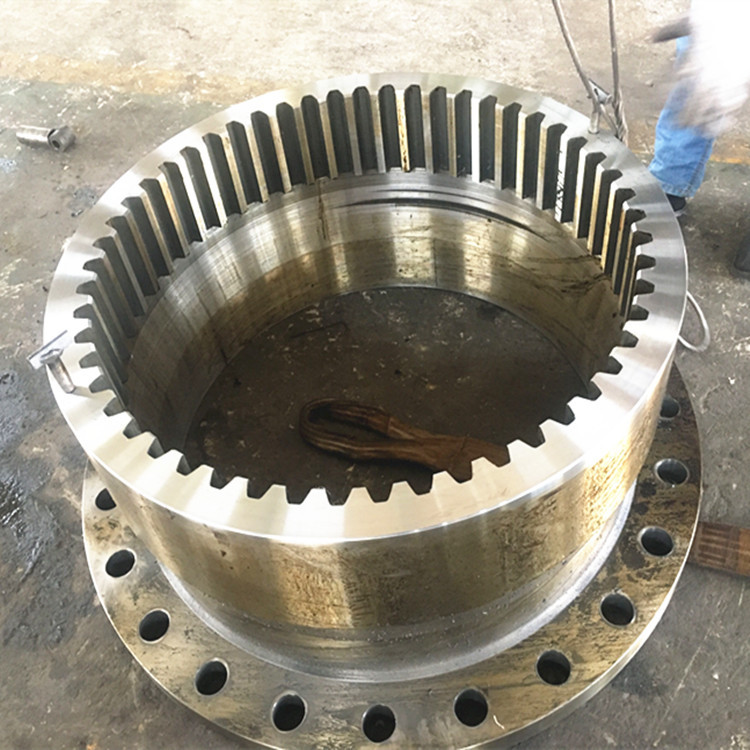 内外齿靠背轮GIICL鼓型齿式联轴器45钢齿面蘸火联轴器