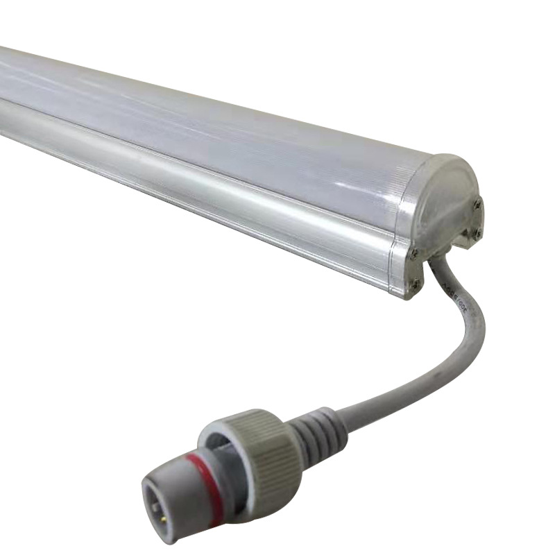 Низкое напряжение 24VLED полоса света 10W12W ограждение трубка внешняя стена цифровая трубка жесткий свет бар 512 внешнее управление полноцветный контурный свет