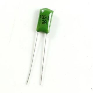 全新2A103J 100V 10NF 0.01UF 涤纶电容 直插电容 电子元器件配单