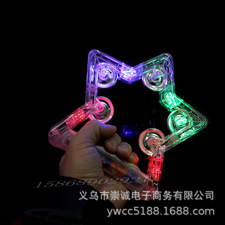 3002 five-pointed star flash rattle 168A1 luminous Rattle party atmosphere props (battery) KTV hand rattle 3002 five-pointed star flash rattle 168A1 luminous Rattle party atmosphere props (battery) KTV hand rattle
