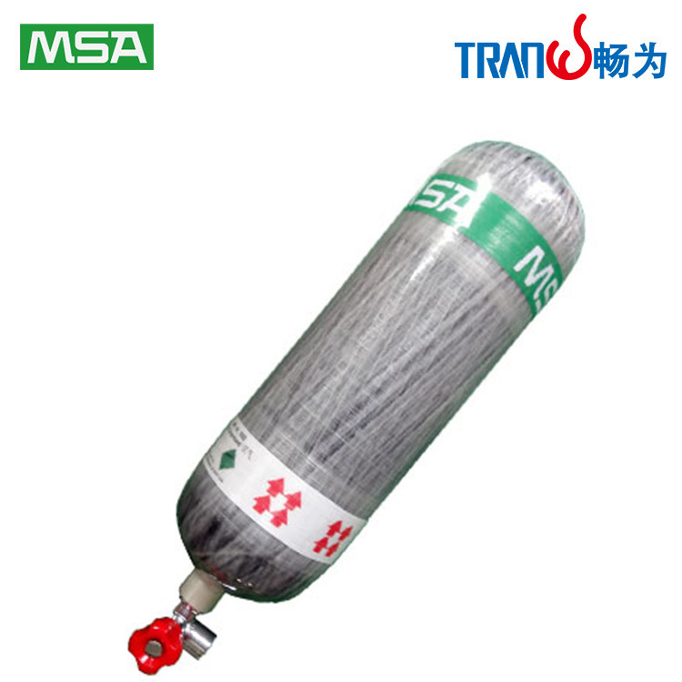 MSA梅思安 3579164 Luxfer 碳纤气瓶 复合碳纤维气瓶 含压力表