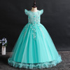 Children's evening dress, small princess costume, suitable for teen