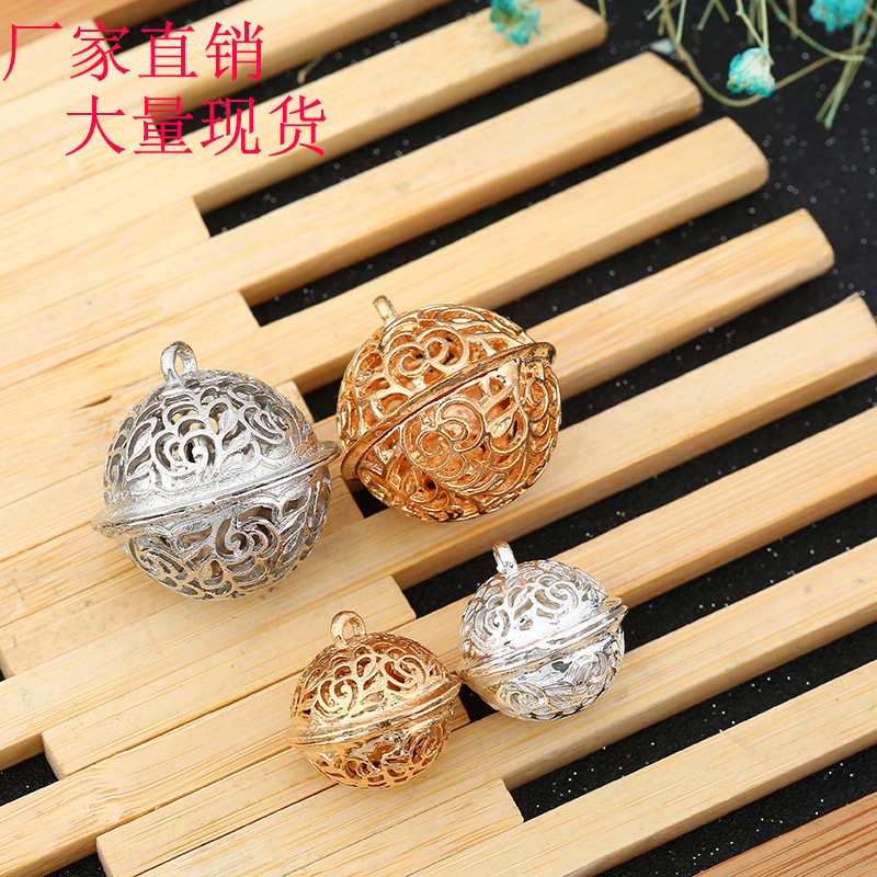 花千骨同款宫铃 古装 汉服挂件配饰吊坠饰品DIY 镂空合金铃铛批发