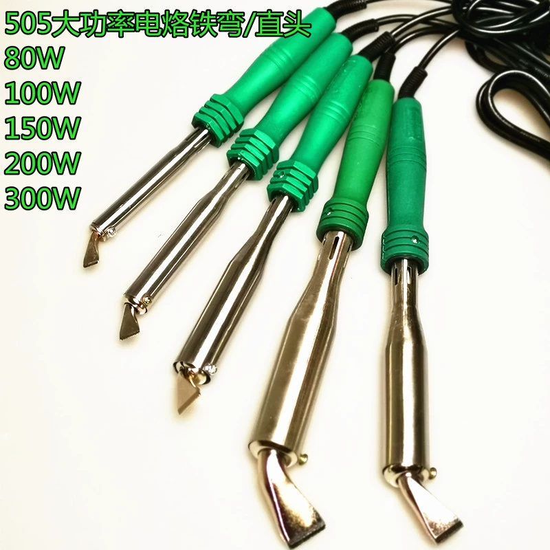 505 Мощный электрический паяльник 80-300W сплав медного косилки для сварки