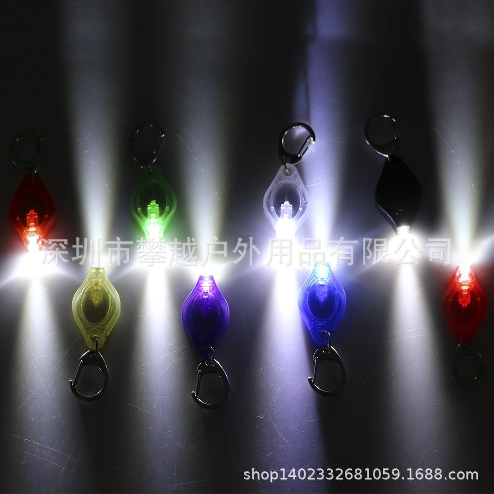 Nueva luz LED clave luz para mascotas equipaje mochila luz llavero luz mini tortuga luz electrónica Luz de regalo