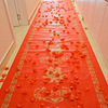 One -time red carpet Wedding, celebration non -slip non -woven non -woven non -woven, step -by -step bedroom bedroom staircase wedding celebration wedding celebration wedding