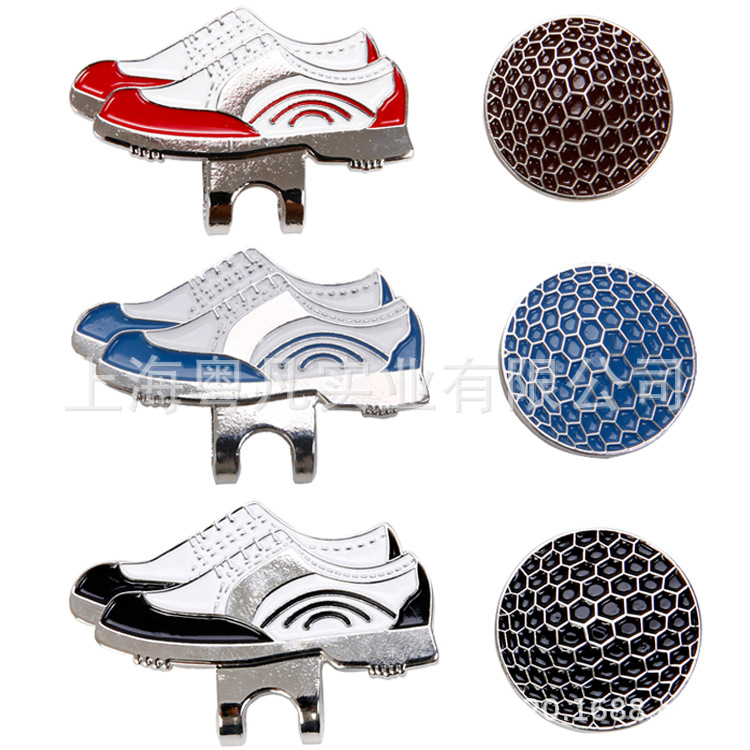 Auto-Suministro de fábrica en stock suministros de golf accesorios clip de imán de metal para consulta de dibujo clip de sombrero de golf