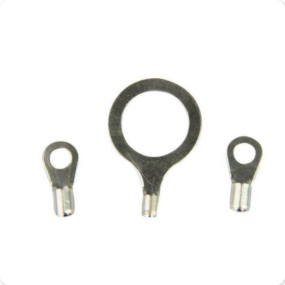 Imitation imported round cold pressure wiring terminal RNB2-6 copper wire nose O-type bare terminal copper nose copper wire lug