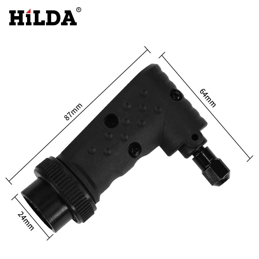 Adaptador de Ángulo Recto para Amoladora Eléctrica Hilda DREMEL, Accesorio para Amoladora Eléctrica