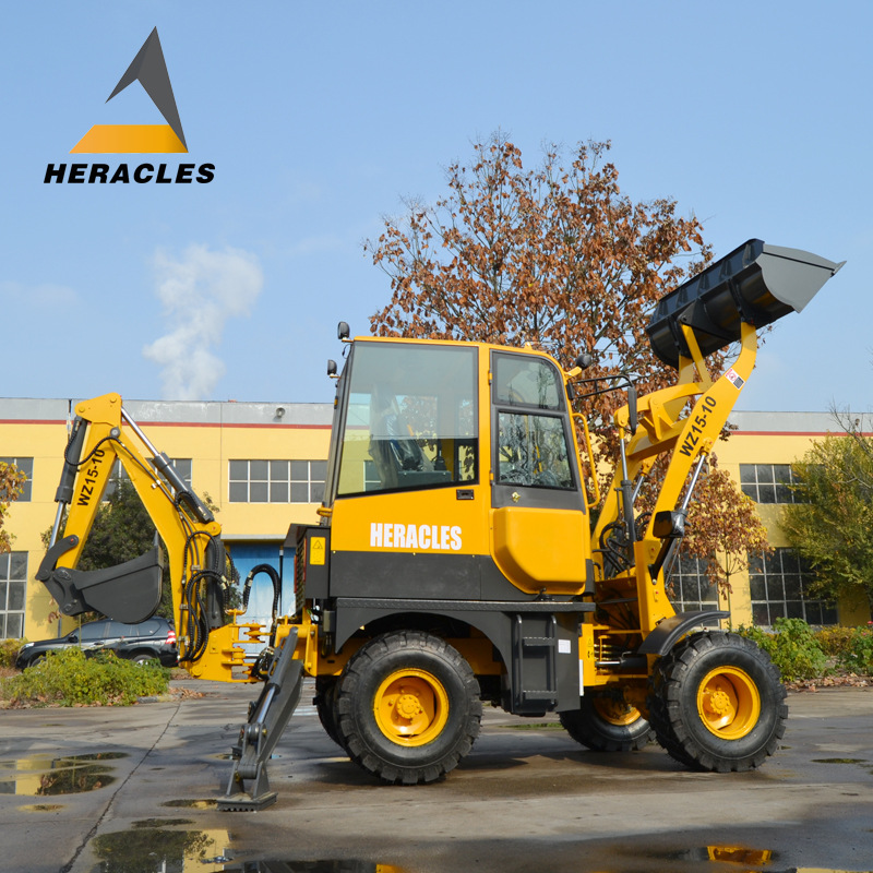 两头忙挖掘装载机 农用小型装载式挖掘机 多功能挖掘机 现货