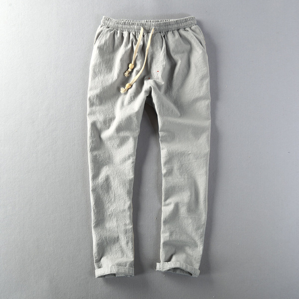 Men's spring Japanese thin trousers