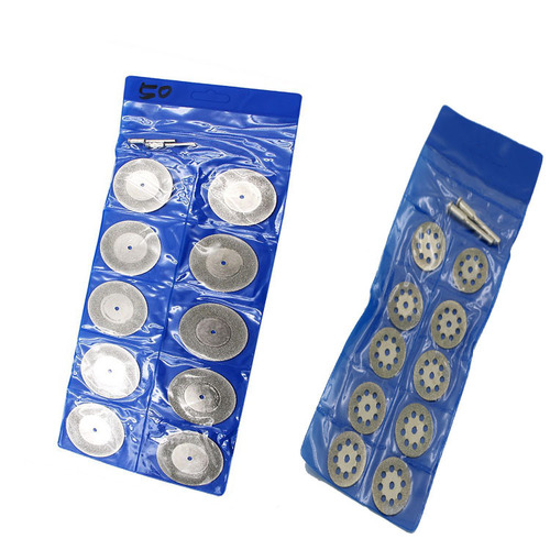 High-quality electroplated diamond cutting discs, dental grinding discs, small emery grinding discs, electric grinding saw blades, small jade slices