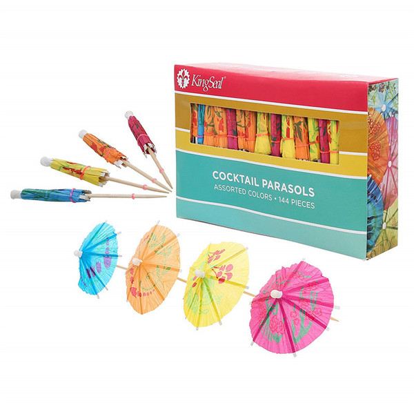 Amazon's best-selling Hawaiian umbrella fruit picks