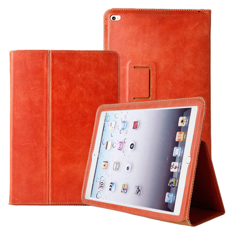 Amazon New ipad6 Leather Protective Cover Ultra-thin Edge Protective Cover for ipadair2 Leather Cover