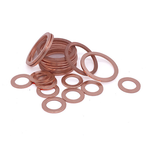 Copper Flat Washer Shipboard Gauge Seal Ring Copper Washer Copper Flat Washer Ring