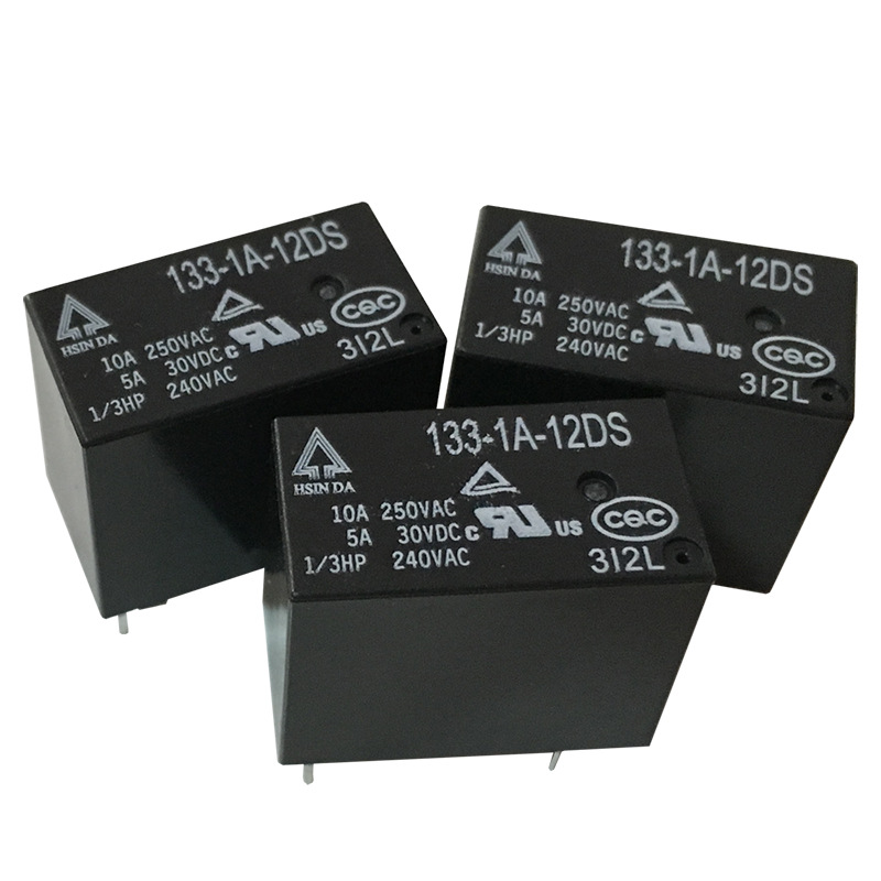 全新原装欣大继电器133-1A-12DS一组常开4脚12V可替代982-1A-12DS