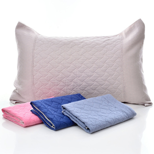 Pillowcase cotton wholesale special gauze pillowcase buckle adjustable pure cotton pillow cover thickened breathable can be embroidered