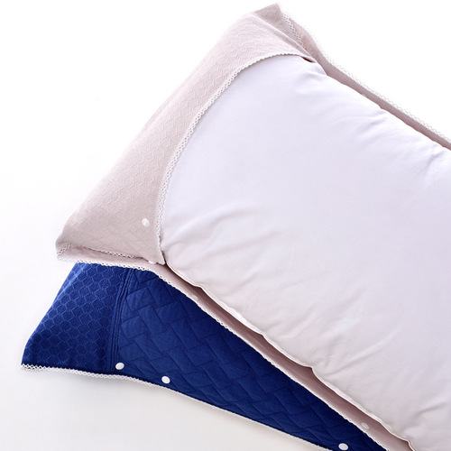 Pillowcase cotton wholesale special gauze pillowcase buckle adjustable pure cotton pillow cover thickened breathable can be embroidered
