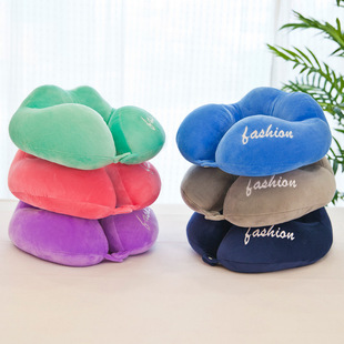 Shuangtuofeng U-shaped pillow manufacturer can add logo for airplane travel U-shaped neck protection pillow U-shaped travel convenient neck protection pillow