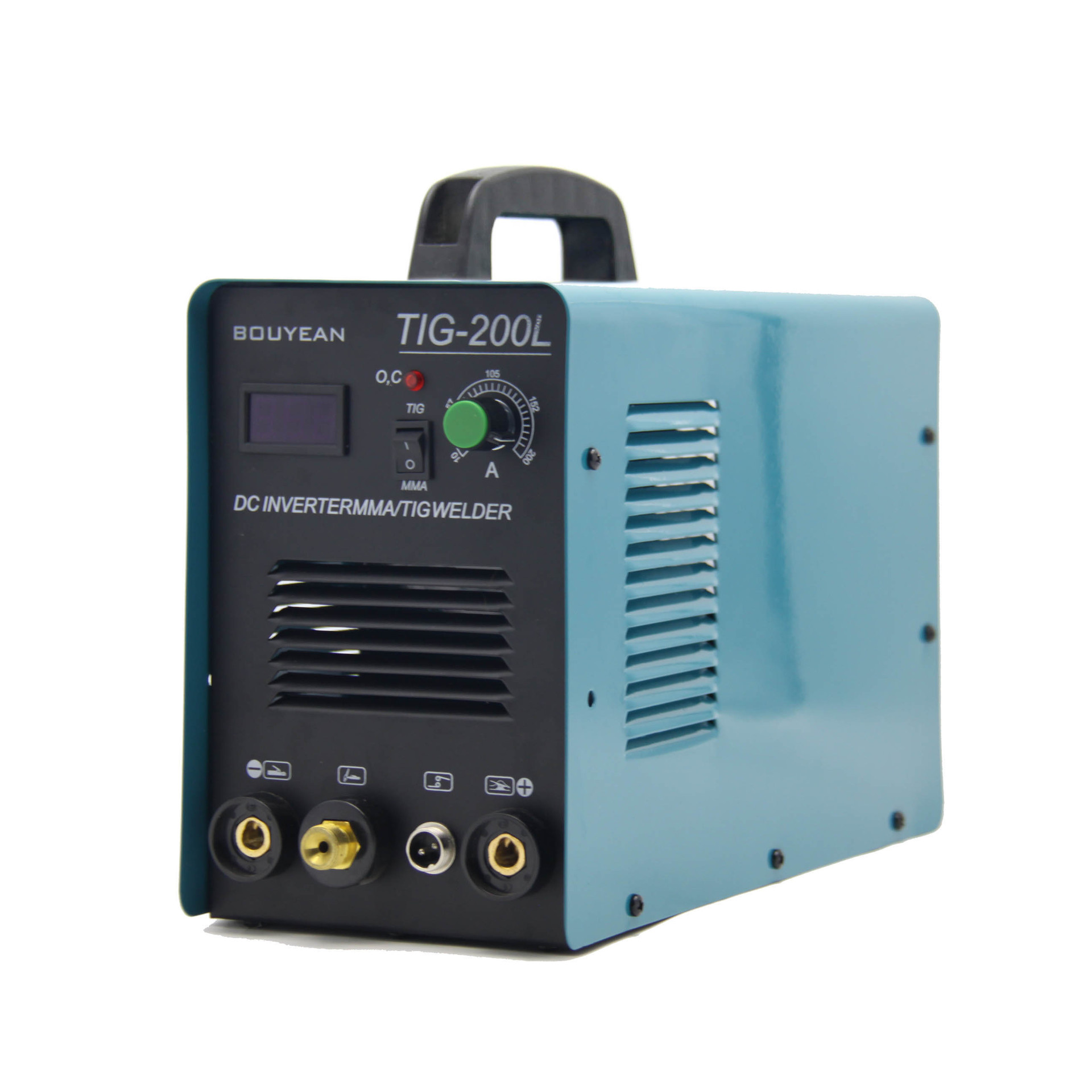 TIG -200L铁壳带数显特种电焊机氩弧焊手工焊两用机有效工作85%