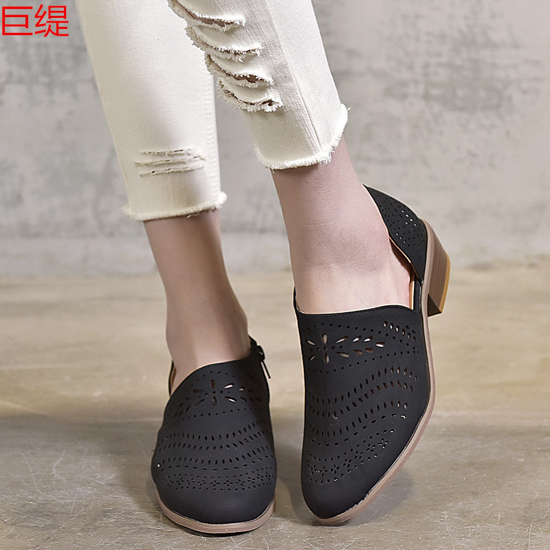 Juti spot sufficient wis Amazon independent station Europe and the United States foreign trade large size breathable women's sandals