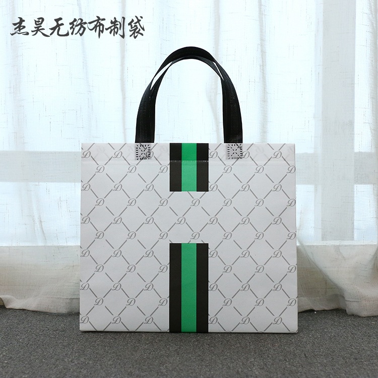 现货手提袋无纺布袋定 做 印logo定 制广告购物袋 服装店袋手拎