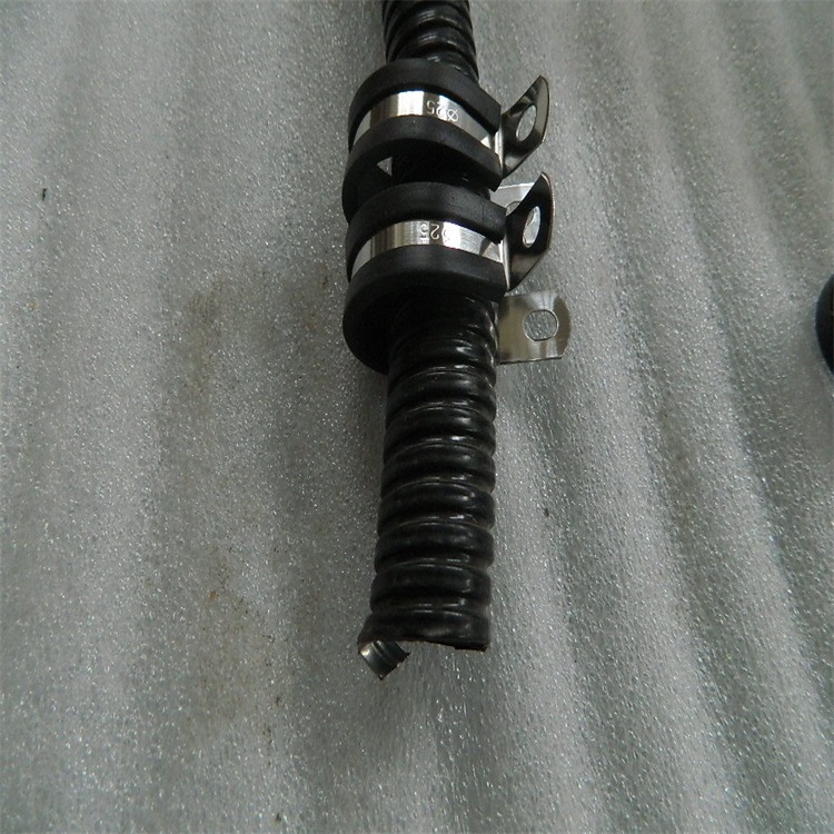 西安SKM紧固夹 金属带胶垫线夹供应