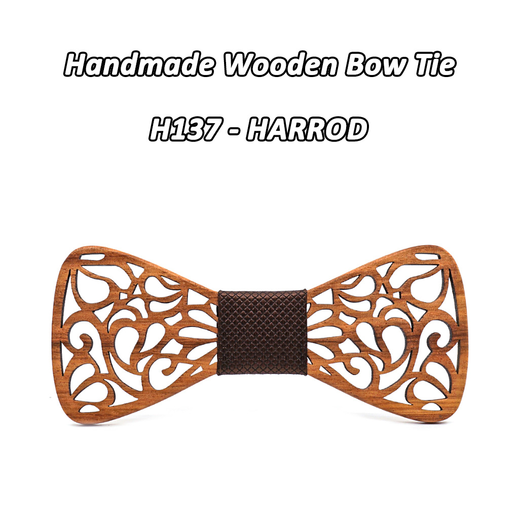 Corbata de madera de cebra hueca, hecha a mano, vintage, ecológica, popular en Europa y América, traje de madera para hombre, traje de madera maciza ecológico. image 13